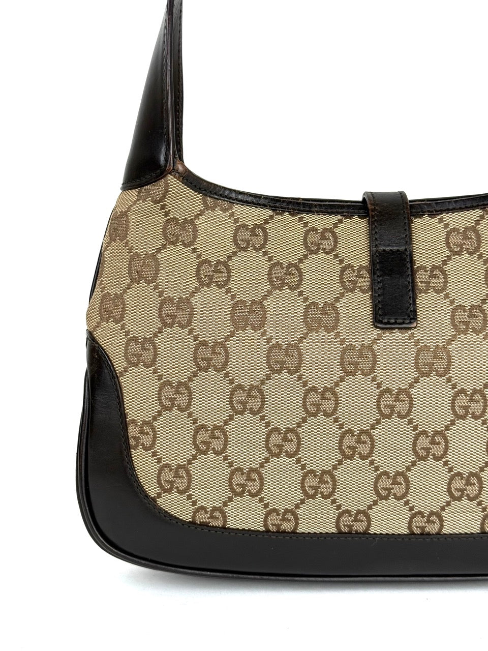 Gucci Small Jackie Handbag in GG canvas – photo 7