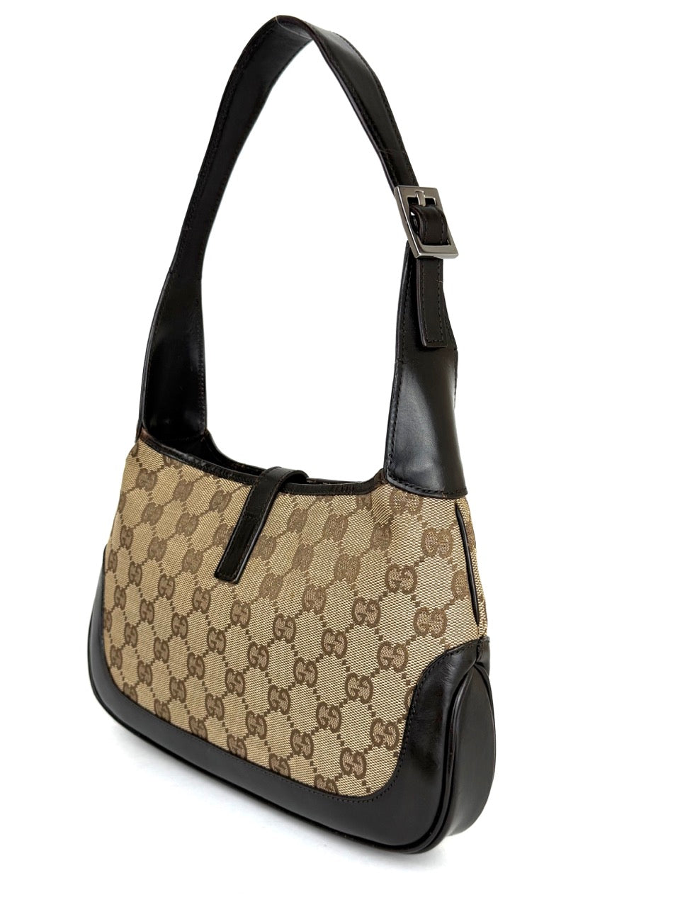 Gucci Small Jackie Handbag in GG canvas – photo 9