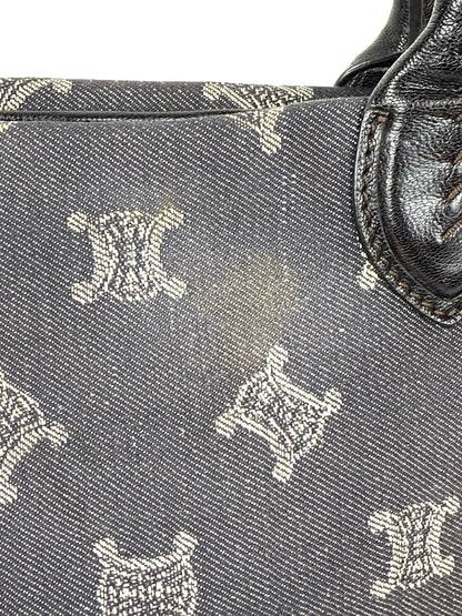 Celine Macadam Denim Tote