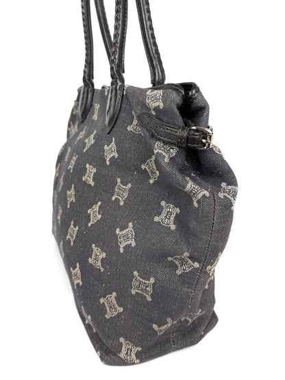 Celine Macadam Denim Tote