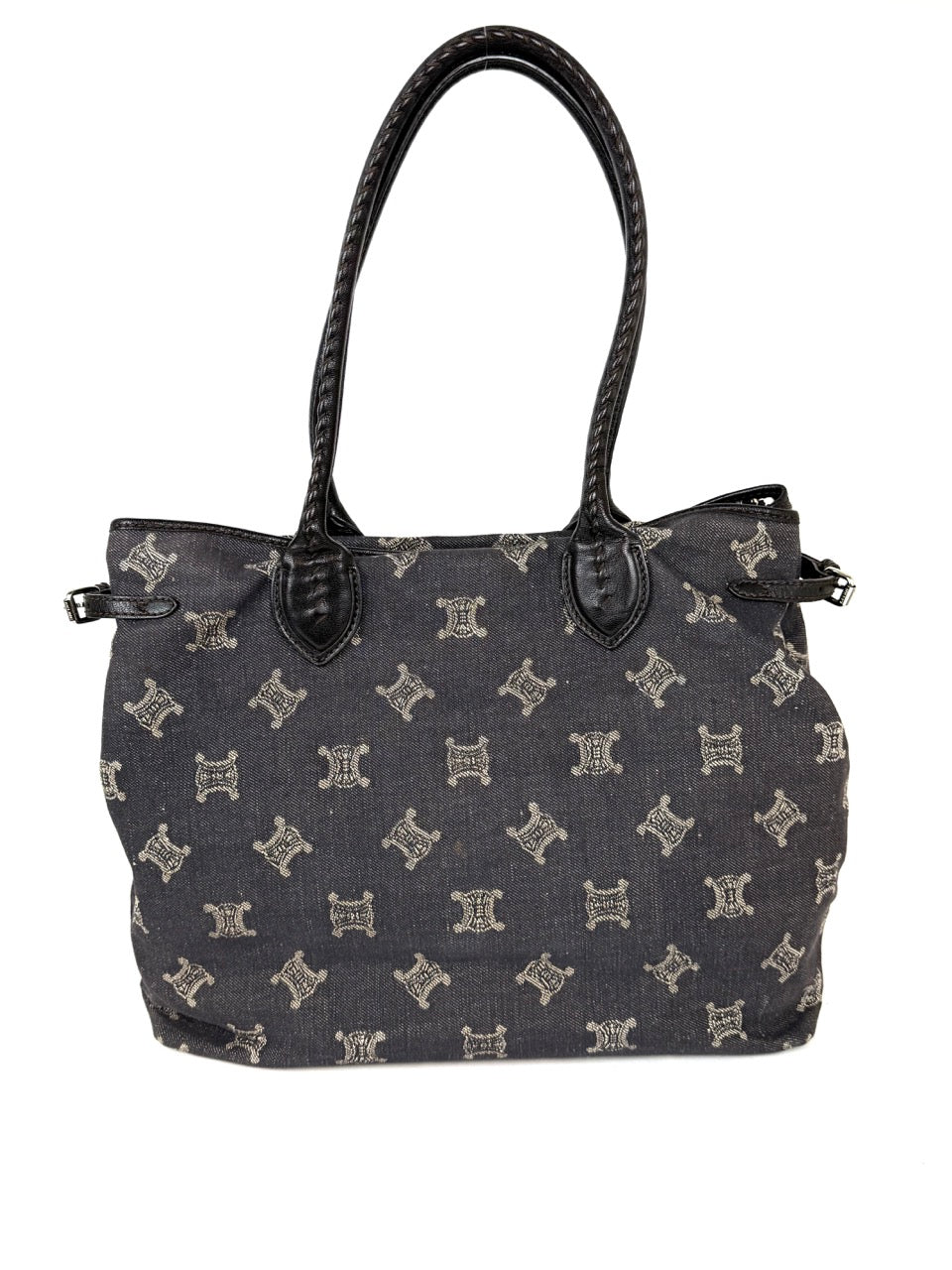 Celine Macadam Denim Tote