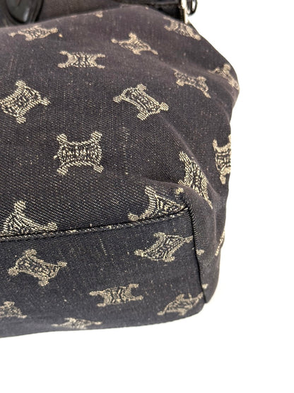 Celine Macadam Denim Tote