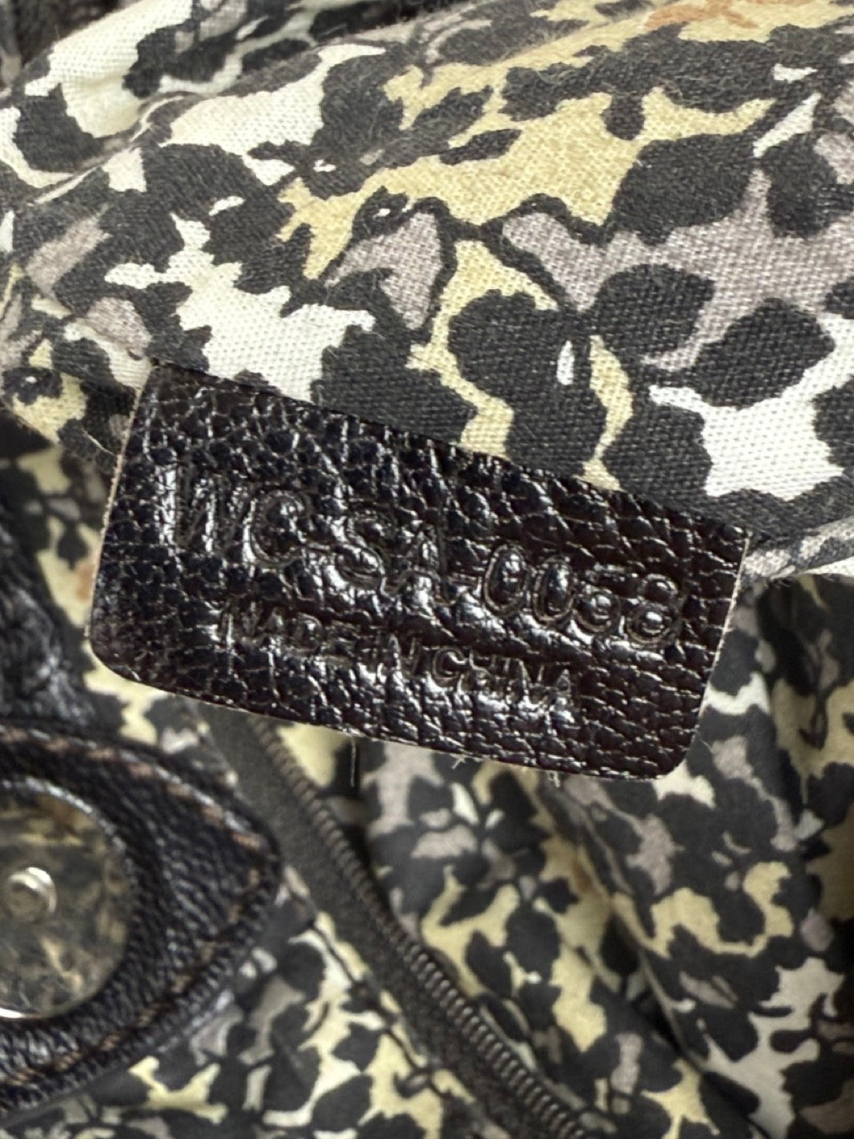 Celine Macadam Denim Tote