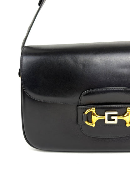 Gucci Horsebit 1955 Bold G in black leather – photo 2