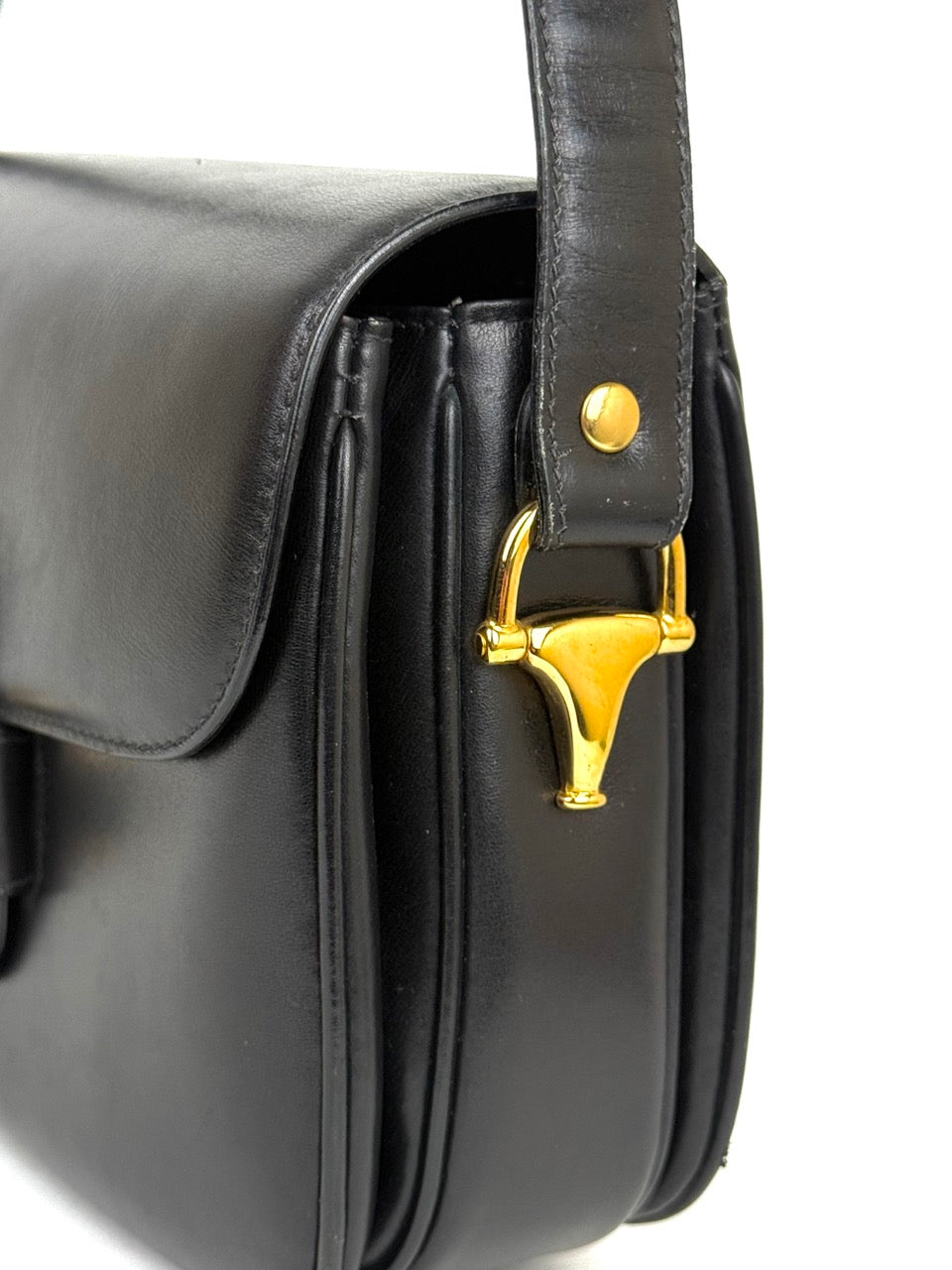 Gucci Horsebit 1955 Bold G in black leather – photo 4