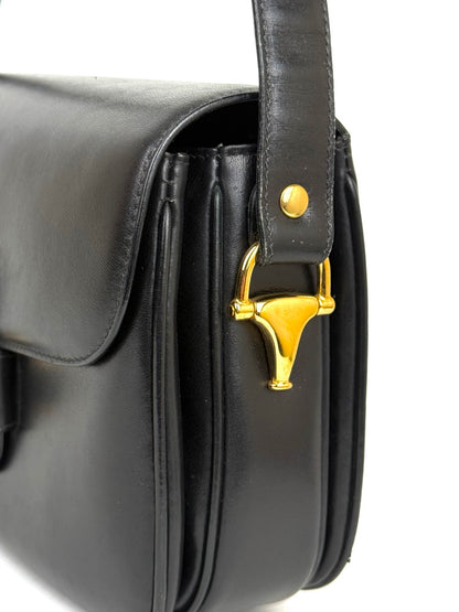 Gucci Horsebit 1955 Bold G in black leather – photo 4