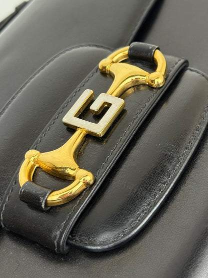Gucci Horsebit 1955 Bold G in black leather – photo 10