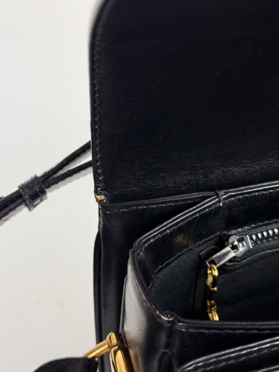 Gucci Horsebit 1955 Bold G in black leather – photo 16