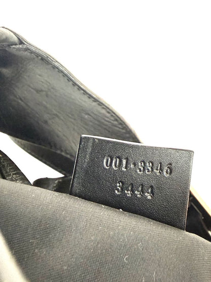 Gucci Jackie Large in Black Leather and Suede