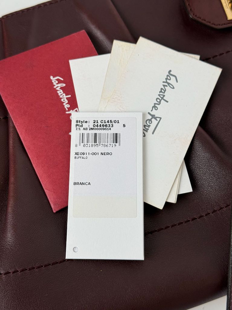 Salvatore Ferragamo Gancini Shoulder Bag