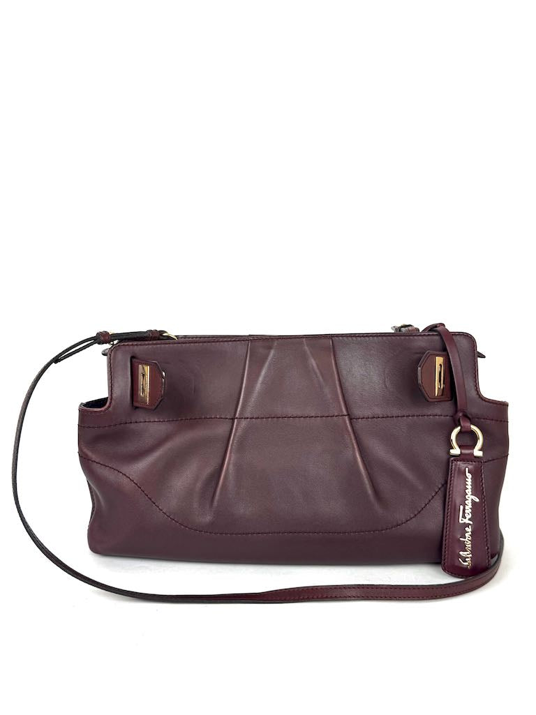 Salvatore Ferragamo Gancini Shoulder Bag