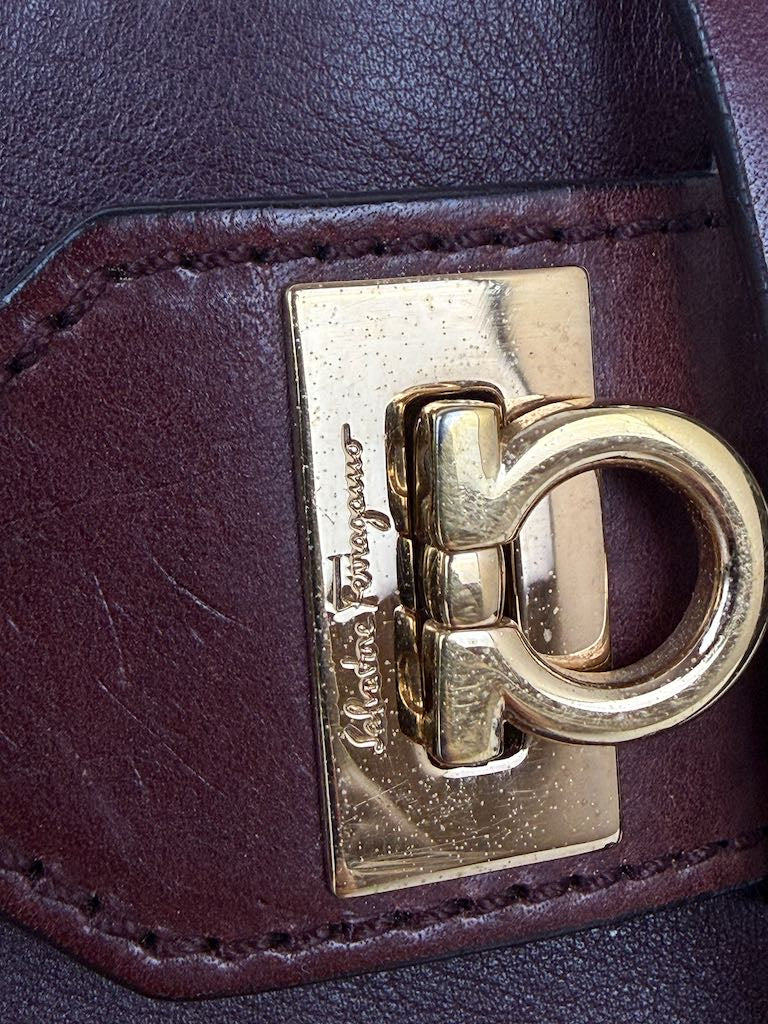 Salvatore Ferragamo Gancini Shoulder Bag