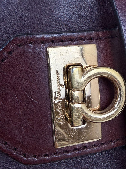Salvatore Ferragamo Gancini Shoulder Bag