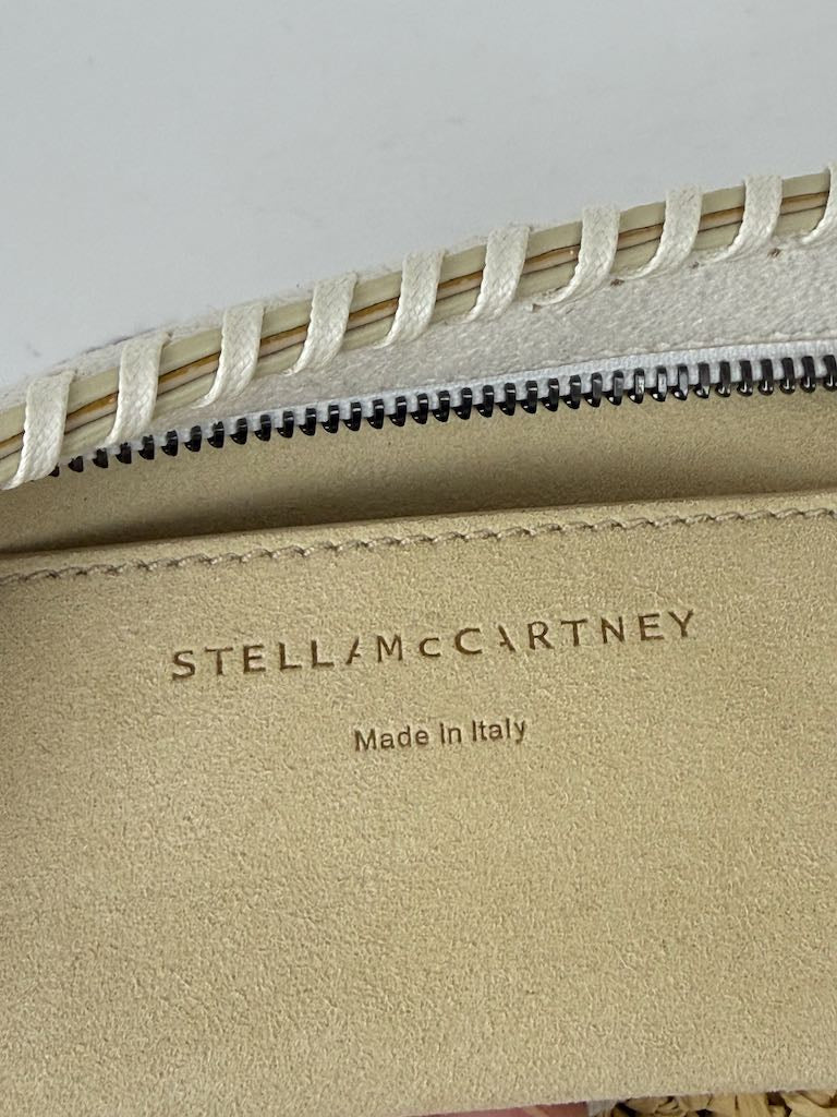 Stella McCartney Falabella Raffia
