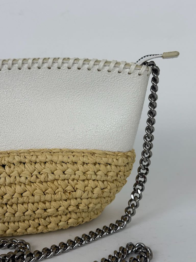 Stella McCartney Falabella Raffia