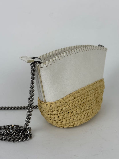 Stella McCartney Falabella Raffia