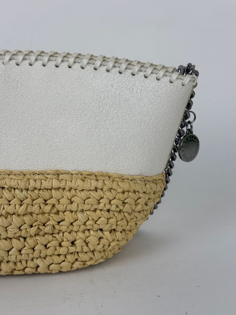 Stella McCartney Falabella Raffia