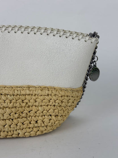 Stella McCartney Falabella Raffia