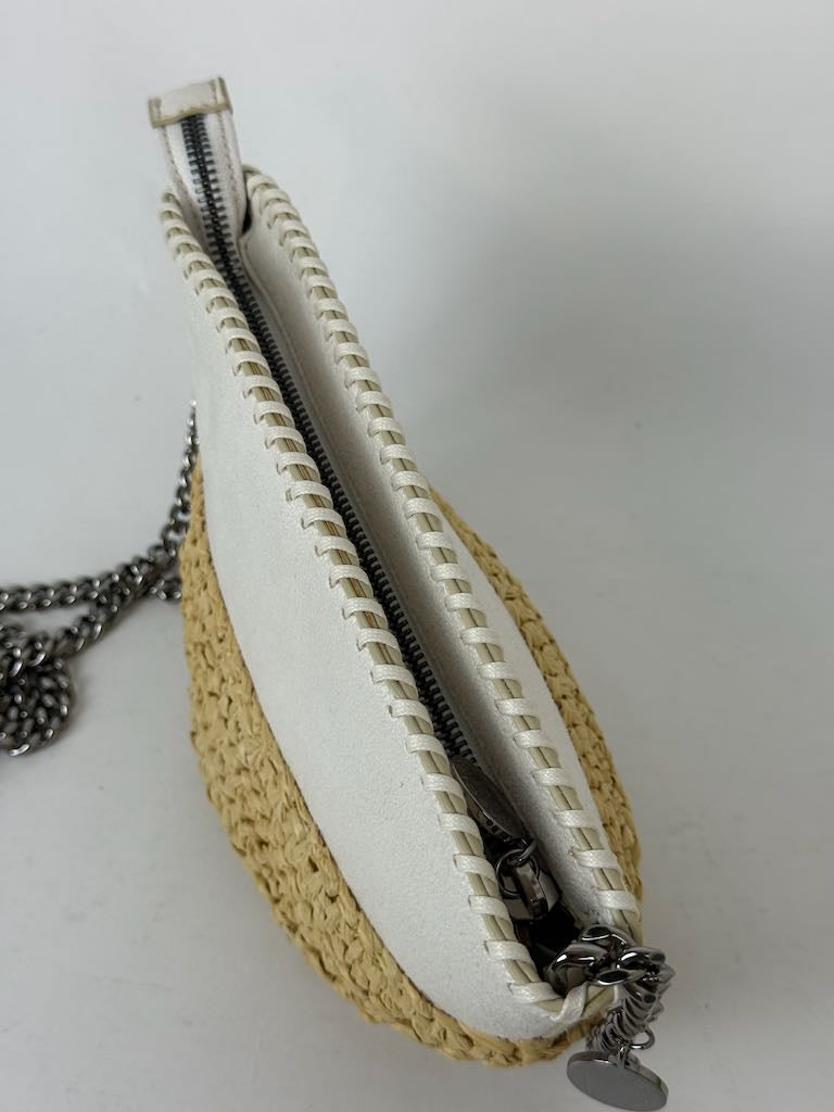 Stella McCartney Falabella Raffia