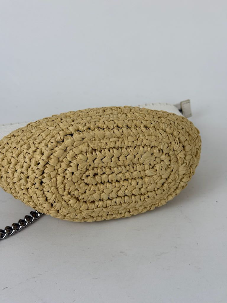 Stella McCartney Falabella Raffia