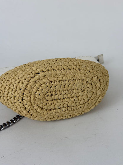 Stella McCartney Falabella Raffia