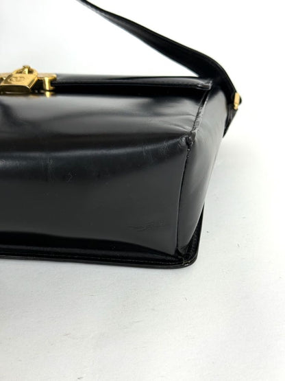 Valentino Garavani Vsling Black Leather Crossbody Bag