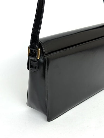 Valentino Garavani Vsling Black Leather Crossbody Bag