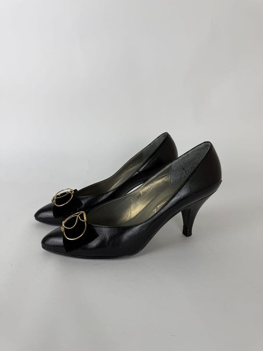 Yves Saint Laurant heels in black - size 36
