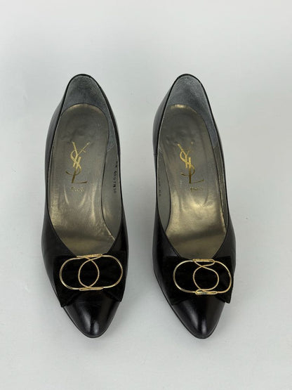Yves Saint Laurant heels in black - size 36