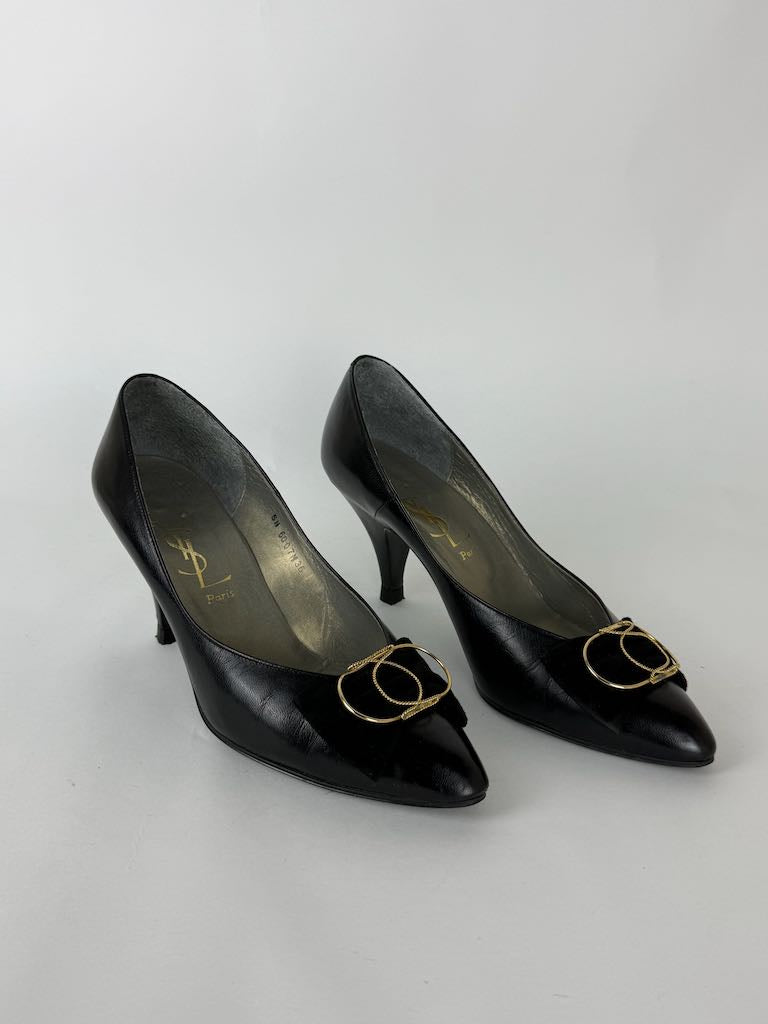 Yves Saint Laurant heels in black - size 36