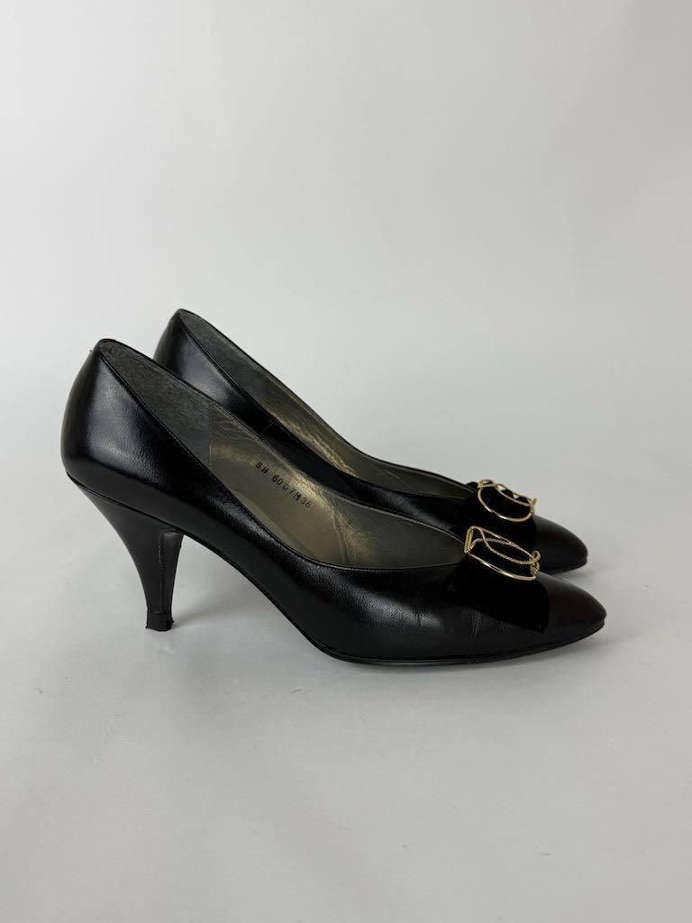 Yves Saint Laurant heels in black - size 36