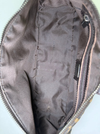 Fendi Zucca Canvas Baguette Bag