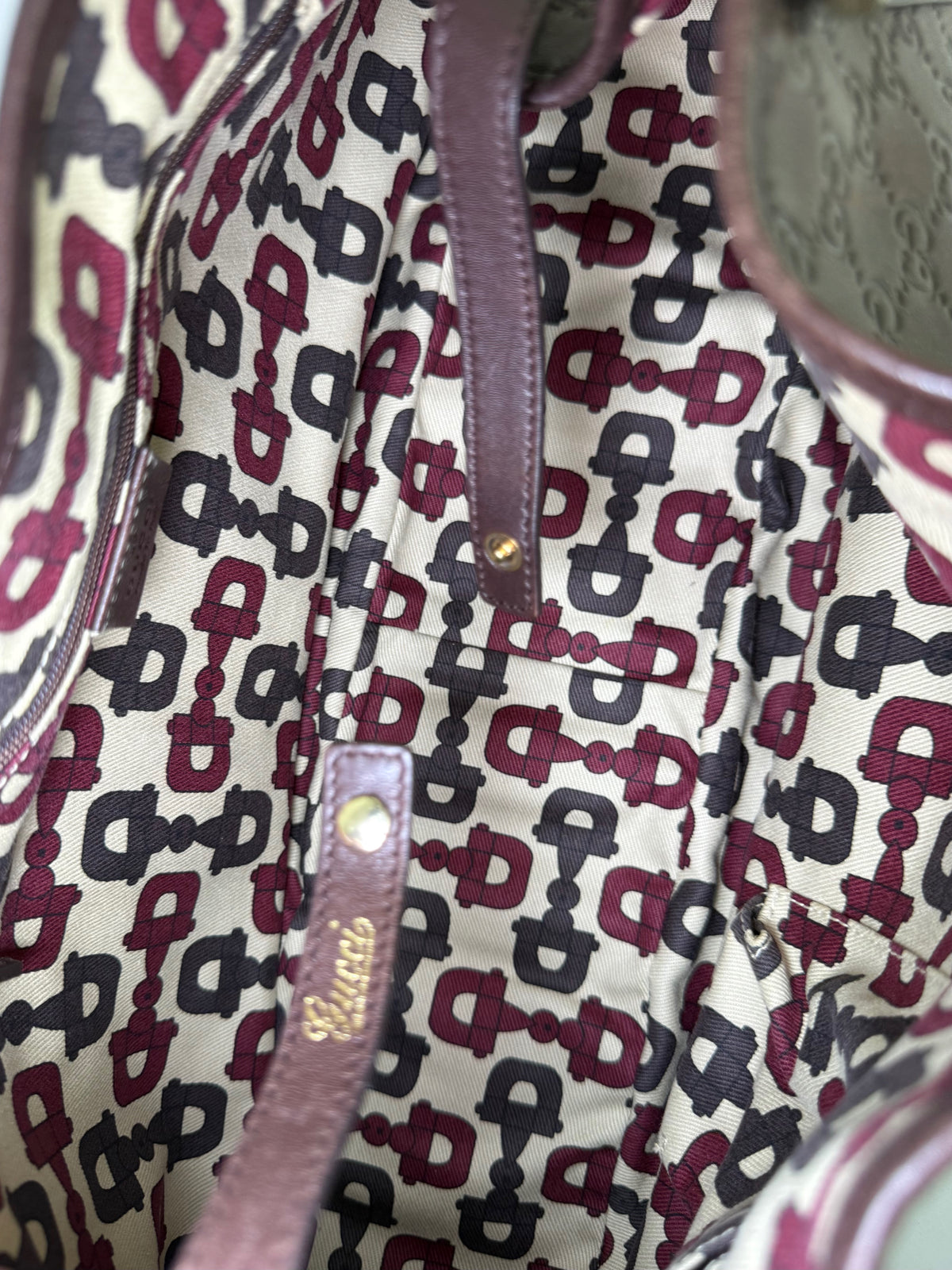 Gucci Abbey Guccissima Tote Bag