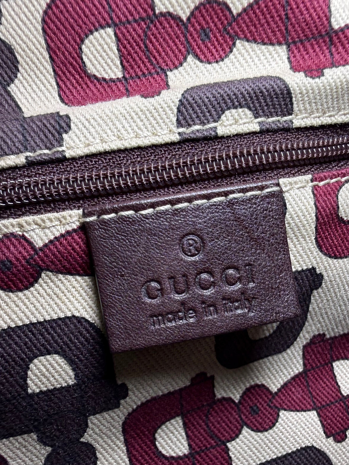 Gucci Abbey Guccissima Tote Bag