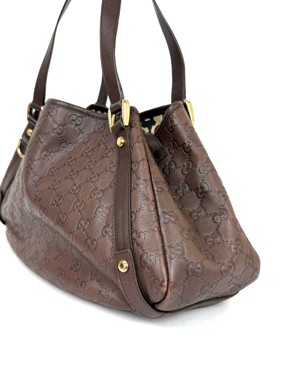 Gucci Abbey Guccissima Tote Bag