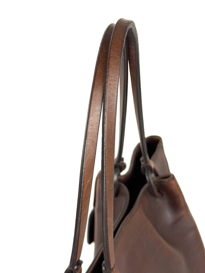 Gucci Leather Tote Bag