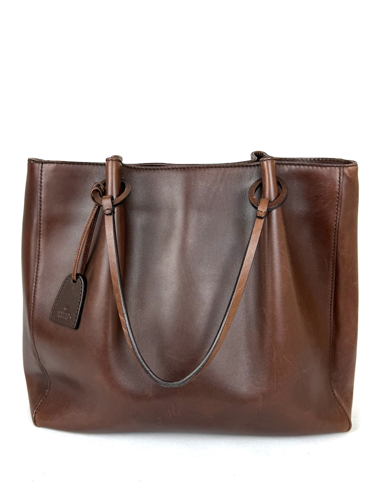 Gucci Leather Tote Bag