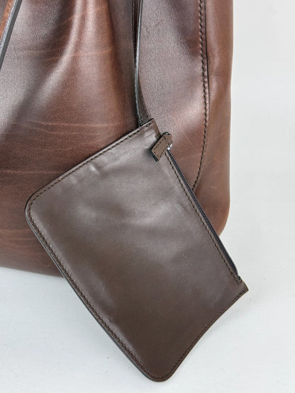 Gucci Leather Tote Bag