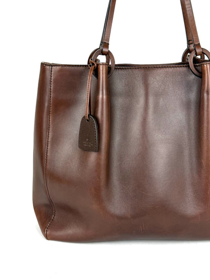 Gucci Leather Tote Bag