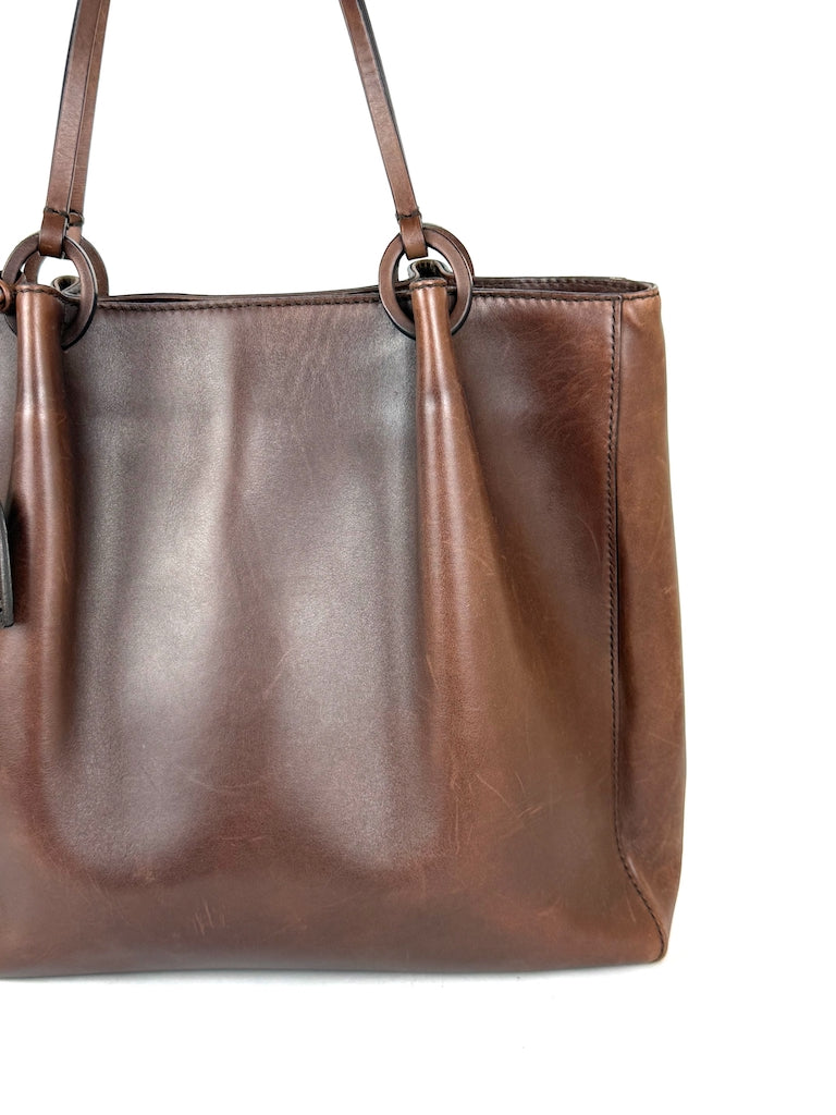Gucci Leather Tote Bag