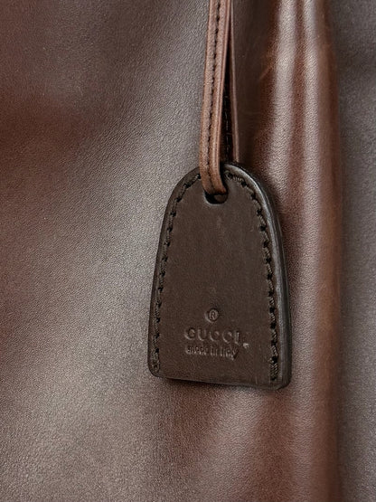 Gucci Leather Tote Bag