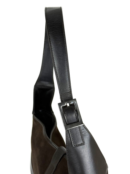 Gucci Jackie in brown suede